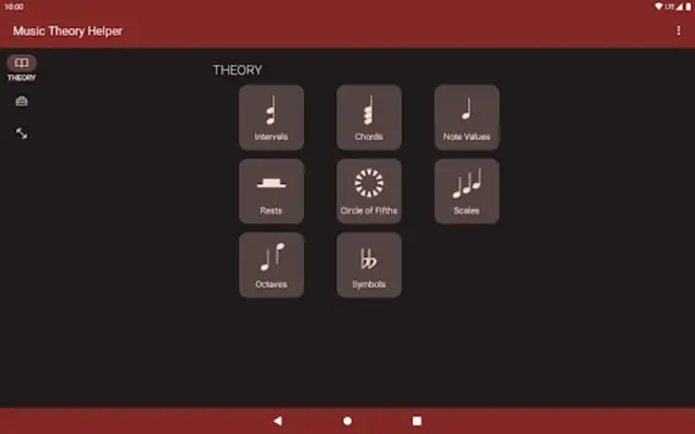 Music Theory Helper android App screenshot 1